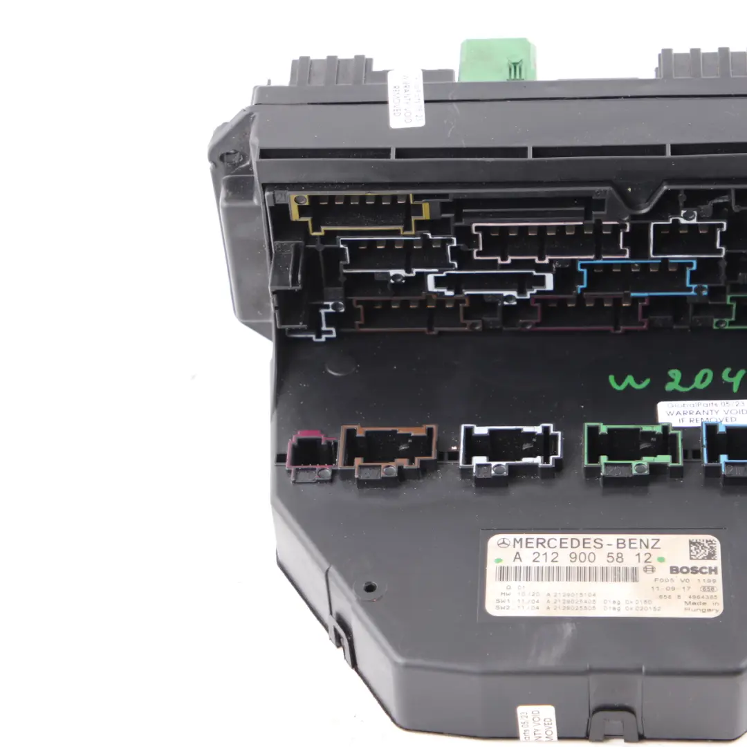 SAM Module Fuse Box Relay Control Unit to Mercedes S204 Estate with Part number A2129005812 Mercedes S204 Estate SAM Module Fuse Box Relay Control Unit - SKU A2129005812 - Part number A2129005812