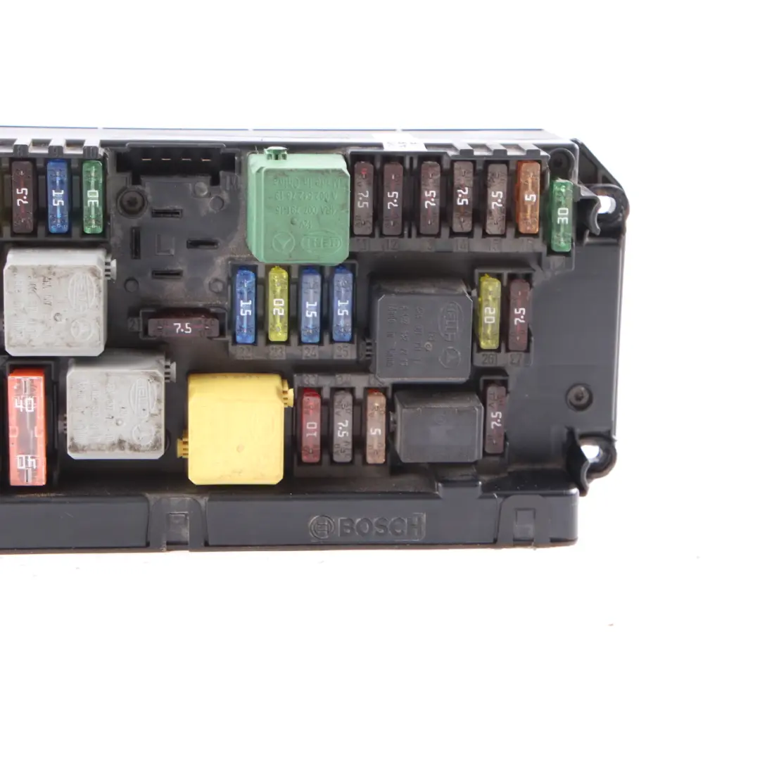 SAM Module Fuse Box Relay Control Unit to Mercedes S204 Estate with Part number A2129005812 Mercedes S204 Estate SAM Module Fuse Box Relay Control Unit - SKU A2129005812 - Part number A2129005812
