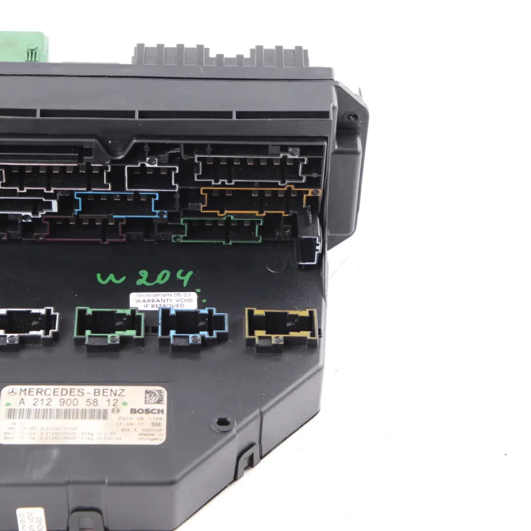 SAM Modul Sicherungskasten Relais Steuergerät für Mercedes S204 Kombi mit Teilenummer A2129005812 Mercedes S204 Kombi SAM Modul Sicherungskasten Relais Steuergerät - SKU A2129005812 - Teilenummer A2129005812