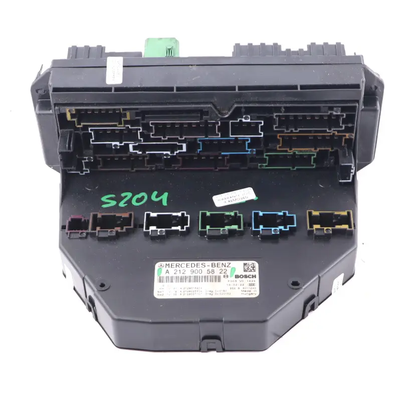 Fuse Box Mercedes W204 Front SAM SRB Module Fuse Relay Box Unit to with Part number A2129005822 Fuse Box Mercedes W204 Front SAM SRB Module Fuse Relay Box Unit - SKU A2129005822 - Part number A2129005822