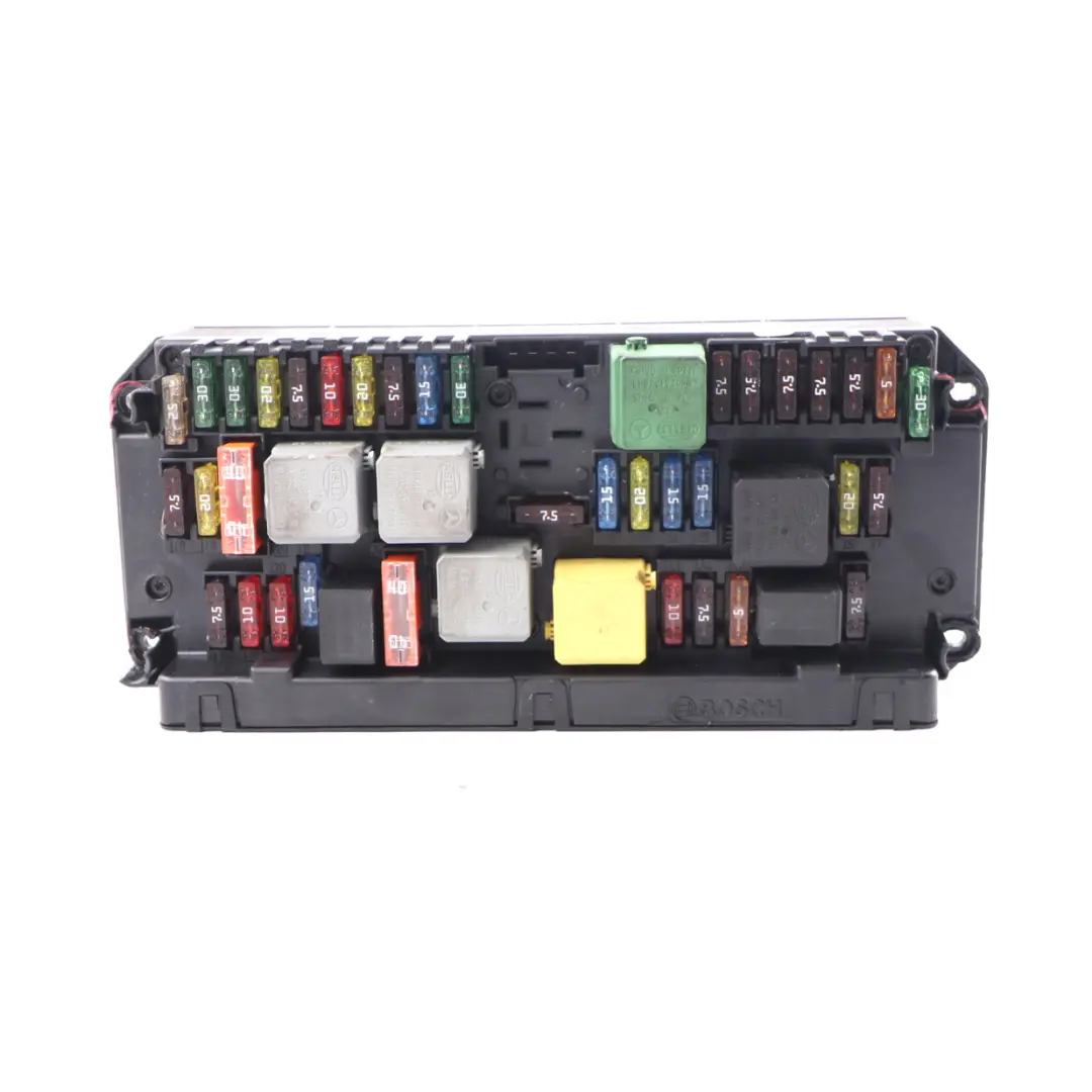 Fuse Box Mercedes W204 Front SAM SRB Module Fuse Relay Box Unit to with Part number A2129005822 Fuse Box Mercedes W204 Front SAM SRB Module Fuse Relay Box Unit - SKU A2129005822 - Part number A2129005822