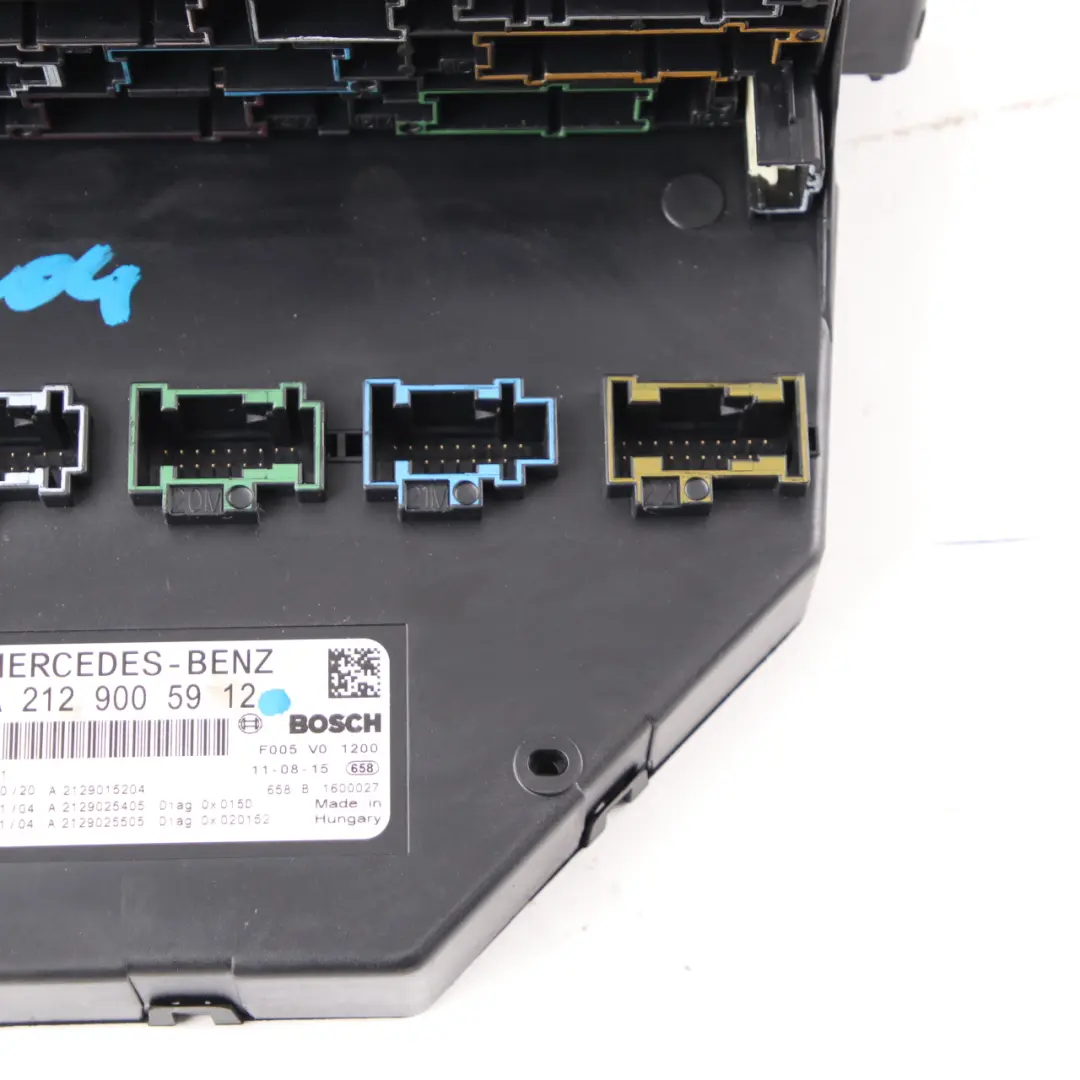 Caja Fusibles Relé SAM Módulo Unidad Control para Mercedes W204 con número de pieza A2129005912 Mercedes W204 Caja Fusibles Relé SAM Módulo Unidad Control - SKU A2129005912 - Número de pieza A2129005912