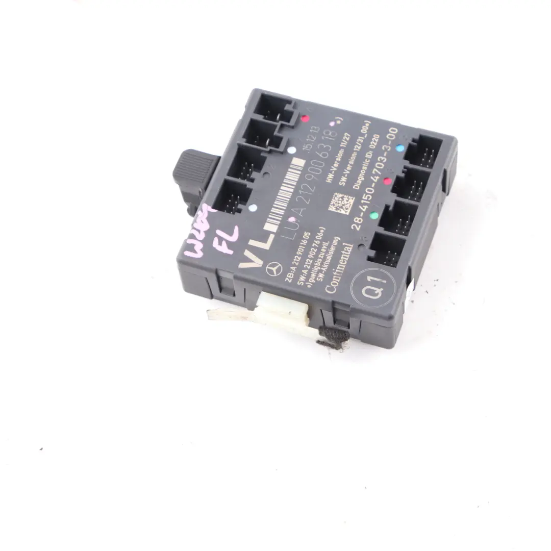 Türmodul vorne links Steuergerät Modul für Mercedes W204 W212 mit Teilenummer A2129006318 Mercedes W204 W212 Türmodul vorne links Steuergerät Modul - SKU A2129006318 - Teilenummer A2129006318