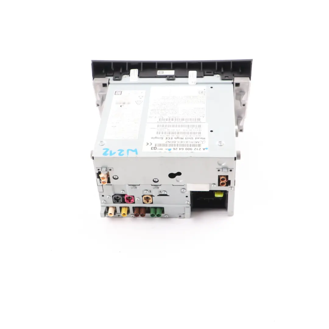 Head Unit Mercedes W212 High Line Radio Sat Nav DVD Bluetooth to with Part number A2129006426 Head Unit Mercedes W212 High Line Radio Sat Nav DVD Bluetooth - SKU A2129006426 - Part number A2129006426
