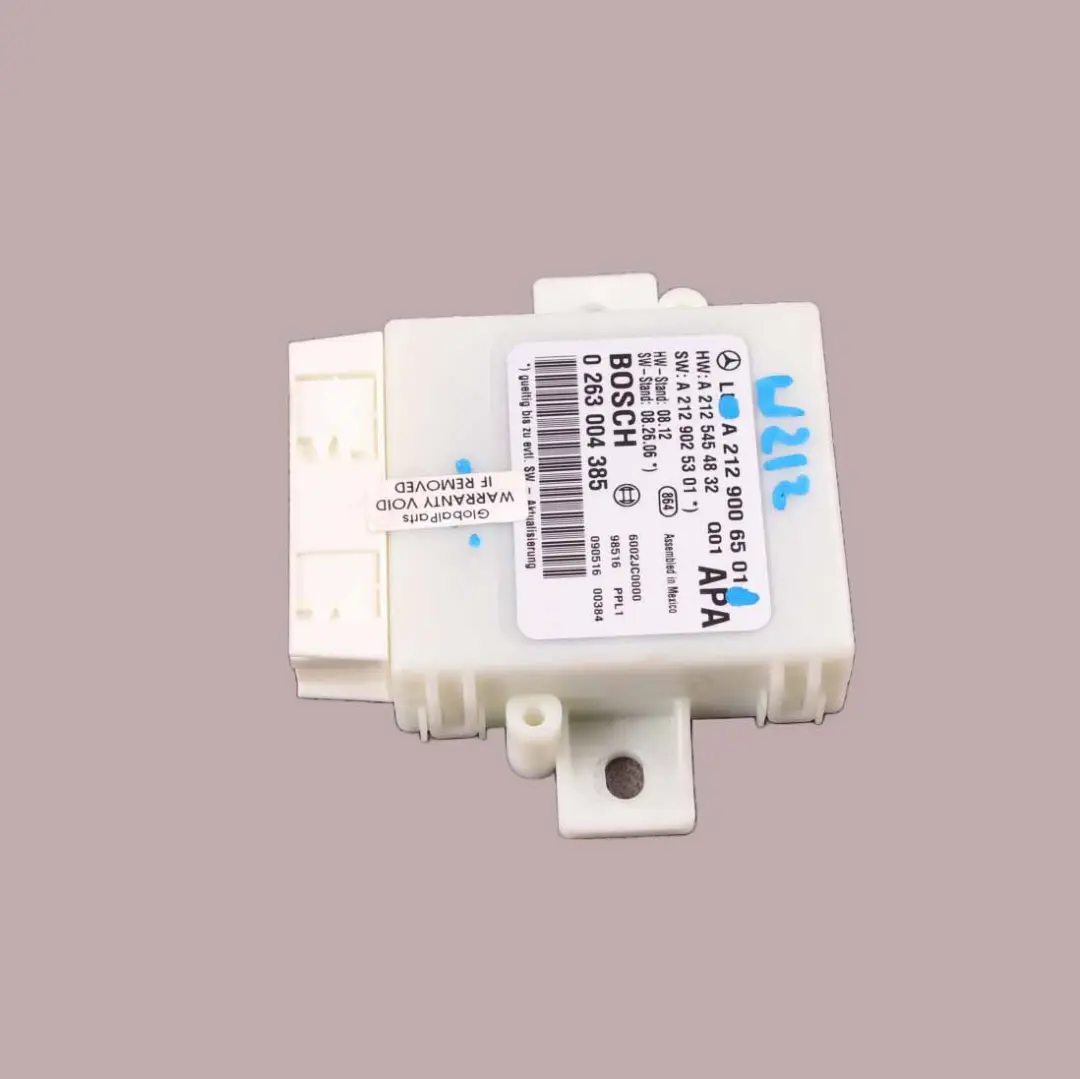 PDC Parking Distance Control Unit Module Sensor to Mercedes W212 with Part number A2129006501 Mercedes W212 PDC Parking Distance Control Unit Module Sensor - SKU A2129006501 - Part number A2129006501