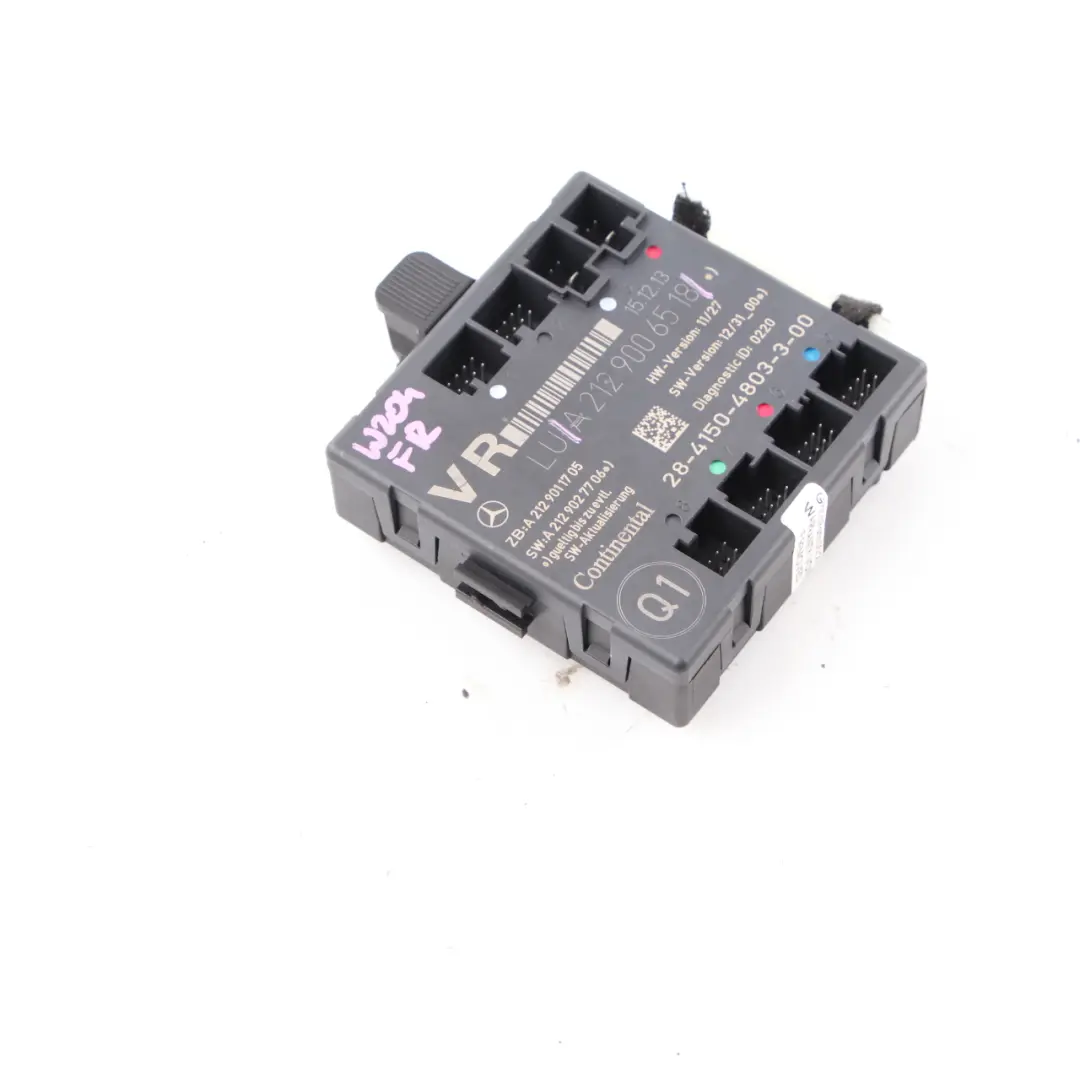 Mercedes W204 W207 W212 Module porte avant droit Unité de contrôle - SKU A2129006518 - Numéro de pièce A2129006518