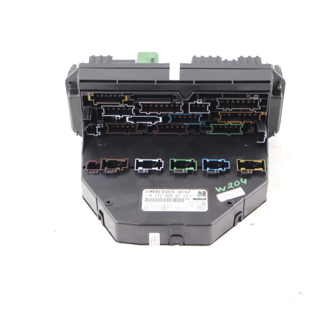  Caja de fusibles Mercedes W204 S204 W212 SAM Relé unidad control - SKU A2129006724-1 - Número de pieza A2129006724