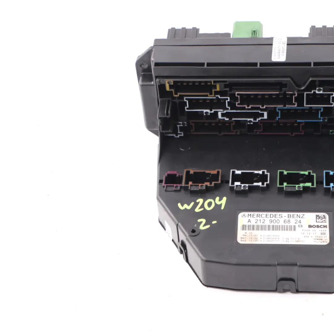 Caja Fusibles Delantera Mercedes W204 S204 Unidad Relé Módulo SAM para con número de pieza A2129006824 Caja Fusibles Delantera Mercedes W204 S204 Unidad Relé Módulo SAM - SKU A2129006824 - Número de pieza A2129006824