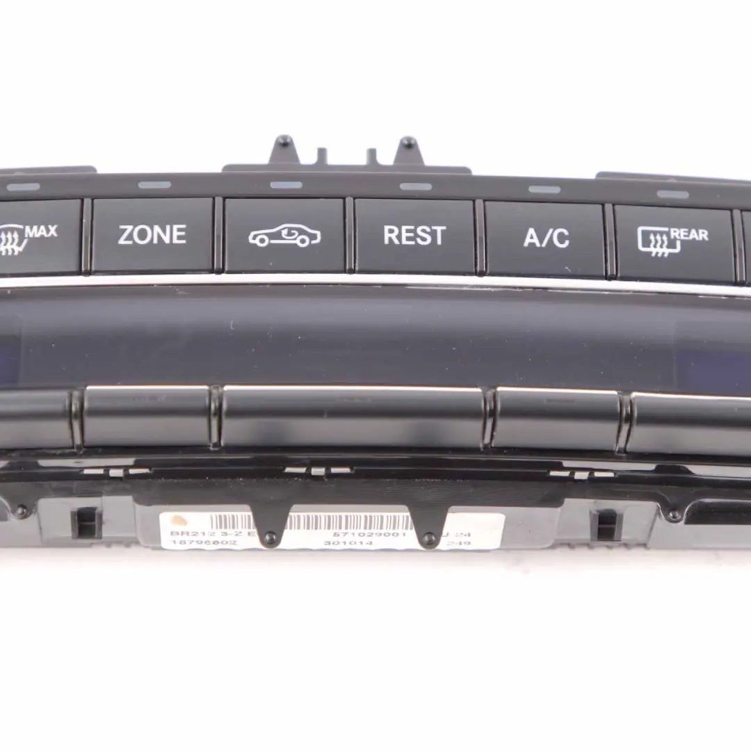 Mercedes W212 A/C Air Con Climate Heater Control Unit Switch Panel - SKU A2129006827-1 - Part number A2129006827