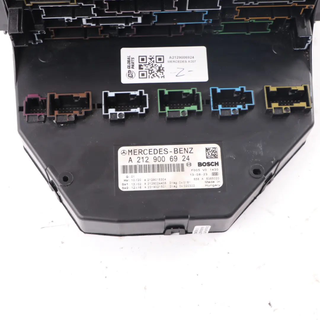 Mercedes W207 W212 SAM Modulo Scatola Fusibili Relè Unità Controllo - SKU A2129006924 - Numero di parte A2129006924