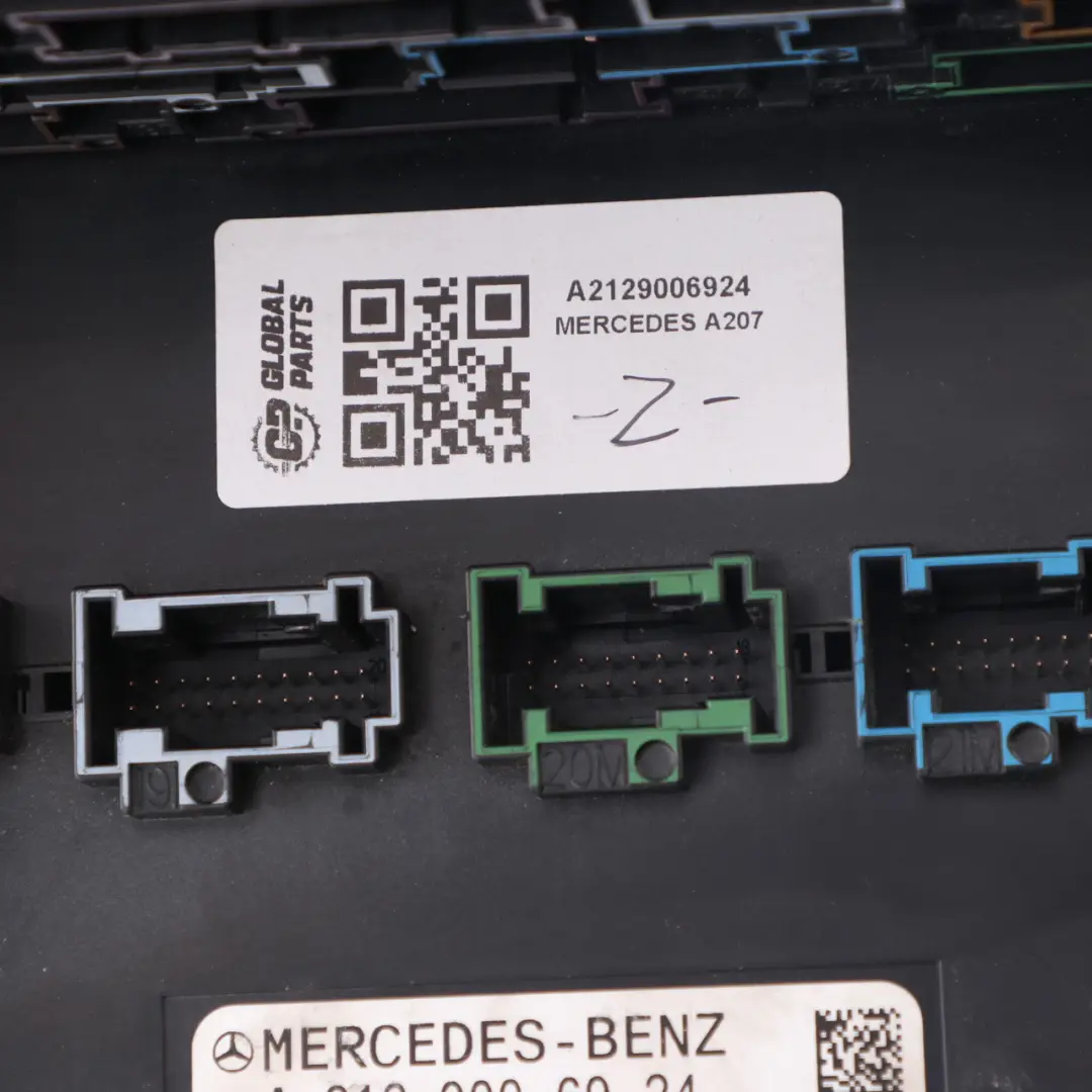 Mercedes W207 W212 SAM Modulo Scatola Fusibili Relè Unità Controllo - SKU A2129006924 - Numero di parte A2129006924