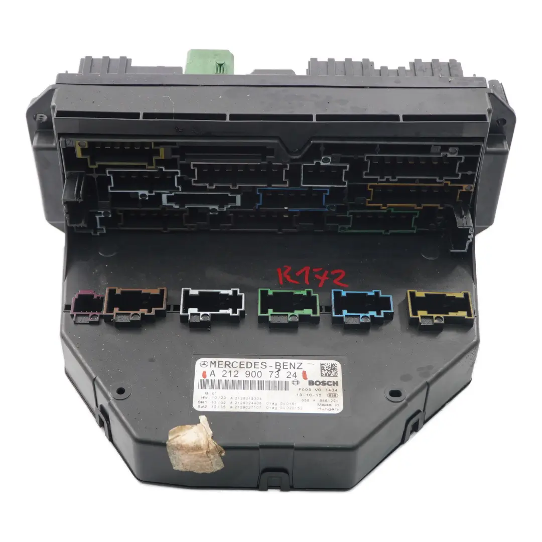 benzina M271 Scatola dei fusibili Modulo di controllo relè SAM per Mercedes SLK R171 con numero di parte A2129007324 Mercedes SLK R171 benzina M271 Scatola dei fusibili Modulo di controllo relè SAM - SKU A2129007324 - Numero di parte A2129007324