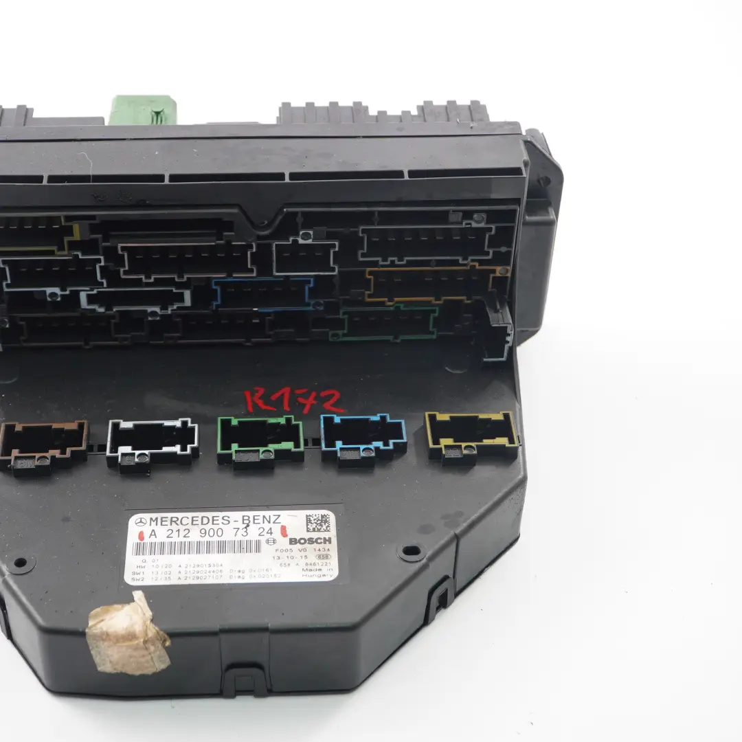 benzina M271 Scatola dei fusibili Modulo di controllo relè SAM per Mercedes SLK R171 con numero di parte A2129007324 Mercedes SLK R171 benzina M271 Scatola dei fusibili Modulo di controllo relè SAM - SKU A2129007324 - Numero di parte A2129007324