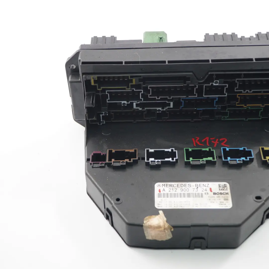 Gasolina M271 Caja de fusibles SAM Relé Módulo para Mercedes SLK R171 con número de pieza A2129007324 Mercedes SLK R171 Gasolina M271 Caja de fusibles SAM Relé Módulo - SKU A2129007324 - Número de pieza A2129007324