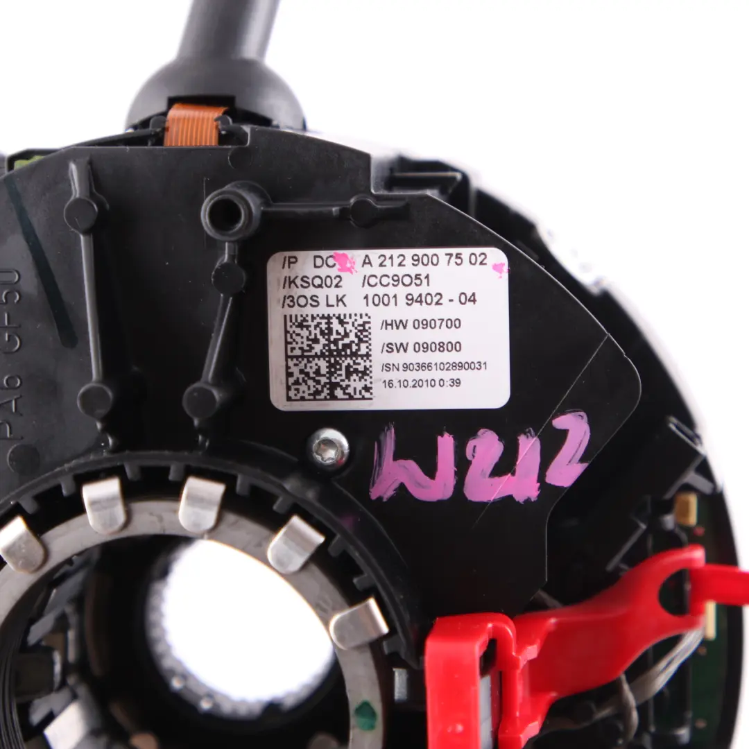  Steering Wheel Slip Mercedes W212 Ring Airbag Switch Indicator - SKU A2129007502 - Part number A2129007502