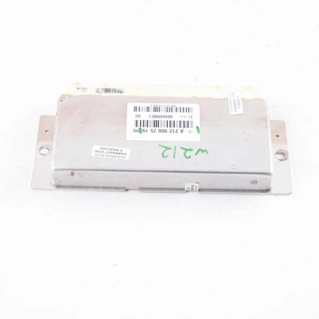 W218 Air Suspension Level Control Unit Module Airmatic to Mercedes W212 with Part number A2129007519 Mercedes W212 W218 Air Suspension Level Control Unit Module Airmatic - SKU A2129007519 - Part number A2129007519