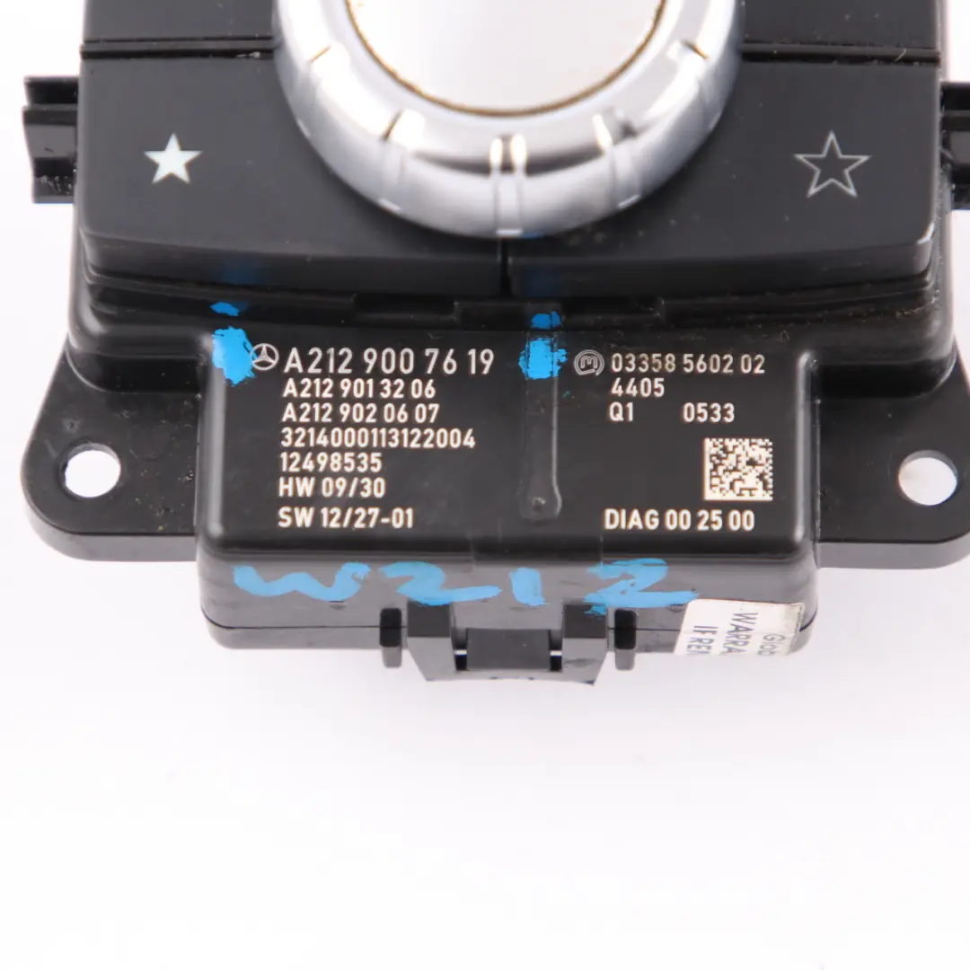  Control Panel Mercedes W212 Comand Navi CD Switch Push-Button - SKU A2129007619 - Part number A2129007619