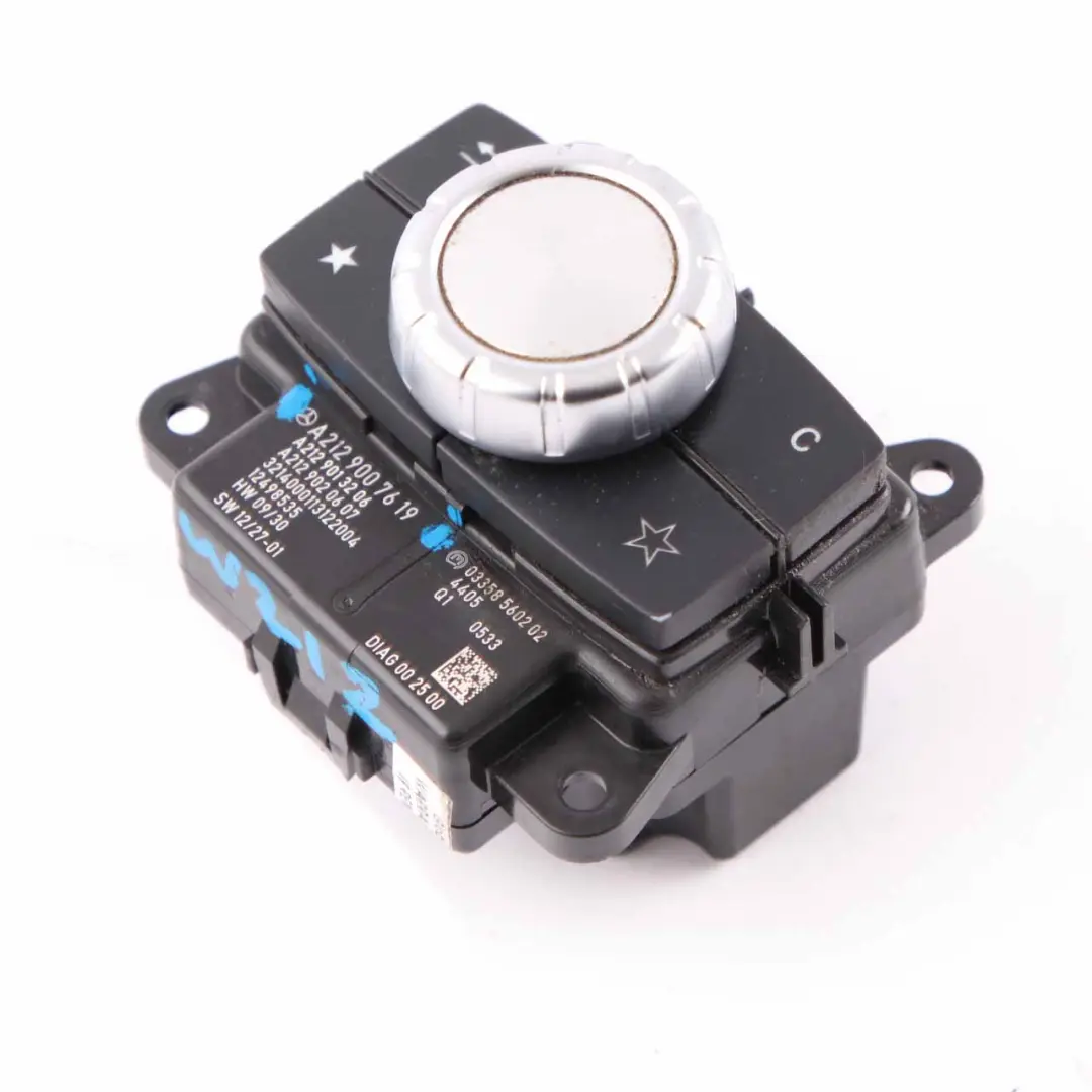  Control Panel Mercedes W212 Comand Navi CD Switch Push-Button - SKU A2129007619 - Part number A2129007619