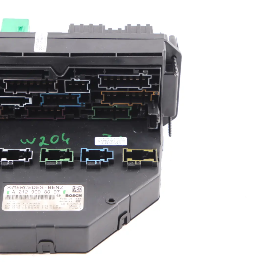 Mercedes W204 SAM Module Fuse Box Relay Control Unit - SKU A2129008007 - Part number A2129008007