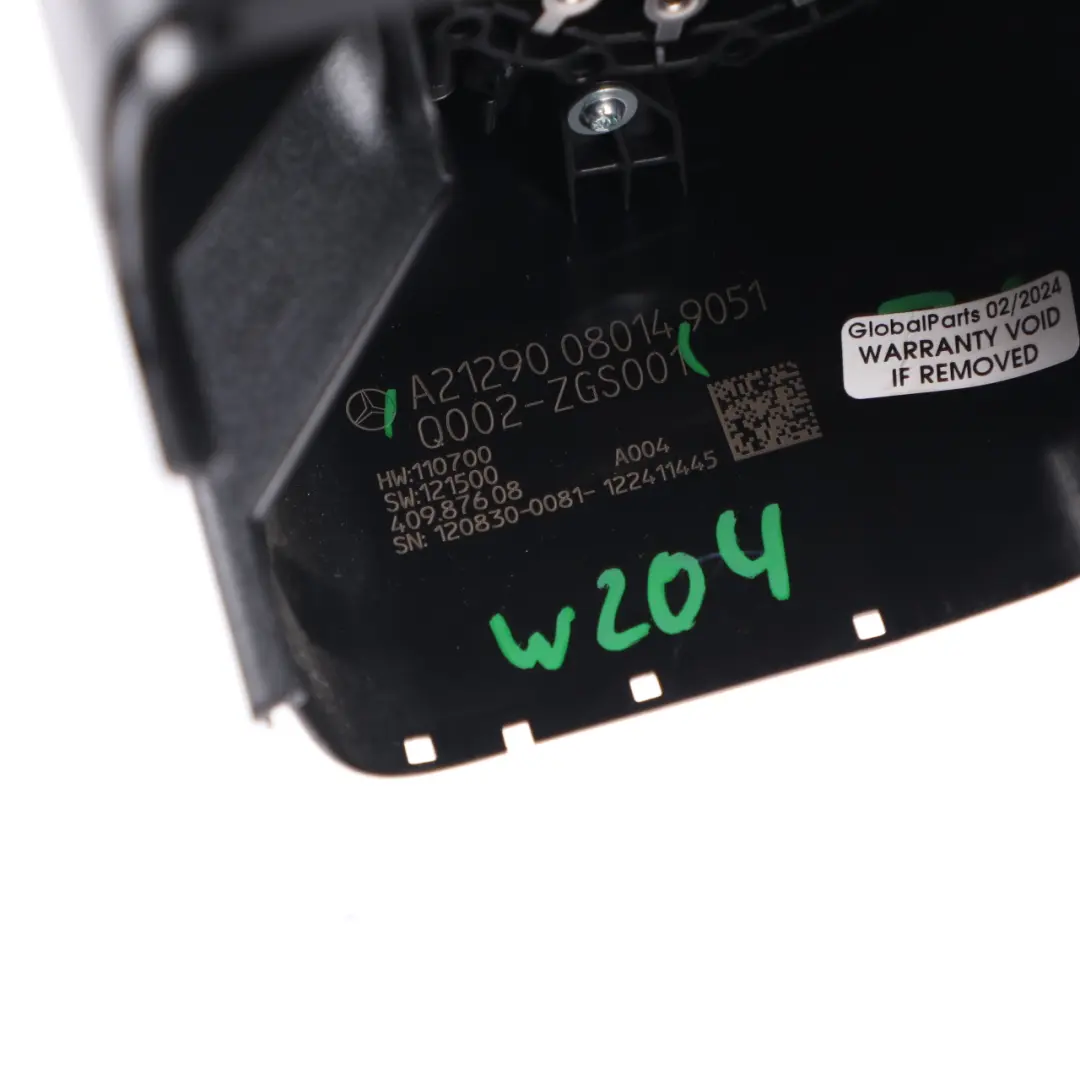 Columna dirección Indicador Limpiaparabrisas Squib para Mercedes W204 con número de pieza A2129008014 Mercedes W204 Columna dirección Indicador Limpiaparabrisas Squib - SKU A2129008014 - Número de pieza A2129008014