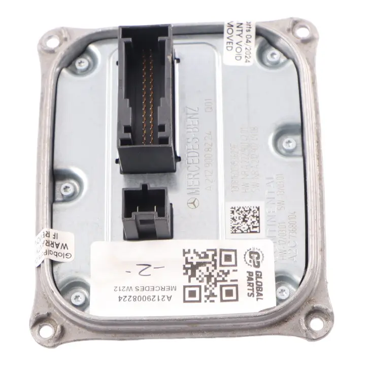 Scheinwerfersteuerungsmodul Mercedes W207 W212 Einheit für mit Teilenummer A2129008224 Scheinwerfersteuerungsmodul Mercedes W207 W212 Einheit - SKU A2129008224 - Teilenummer A2129008224