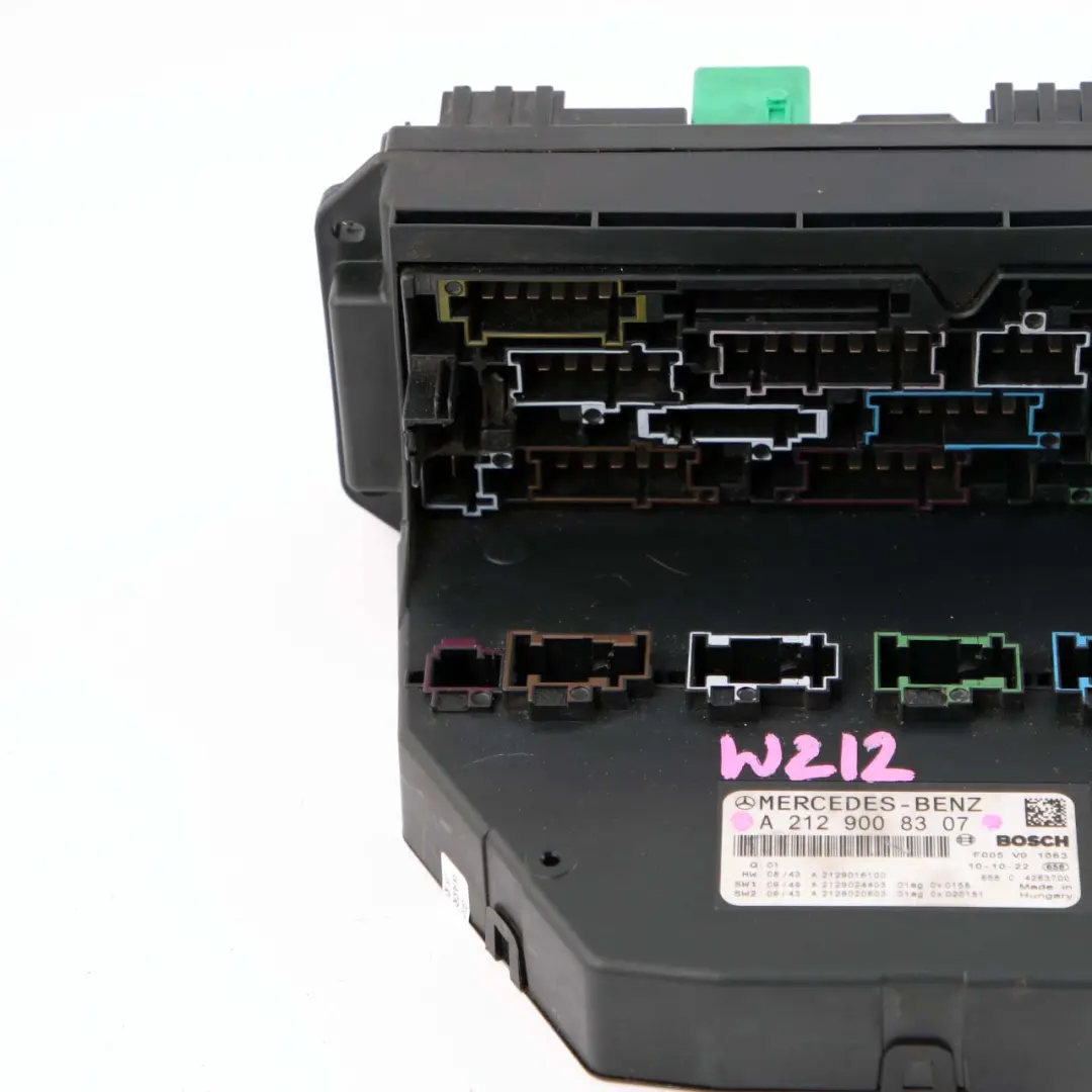 Mercedes W212 Capot Capot Boîte Fusibles Module Contrôle Sam Relais - SKU A2129008307 - Numéro de pièce A2129008307