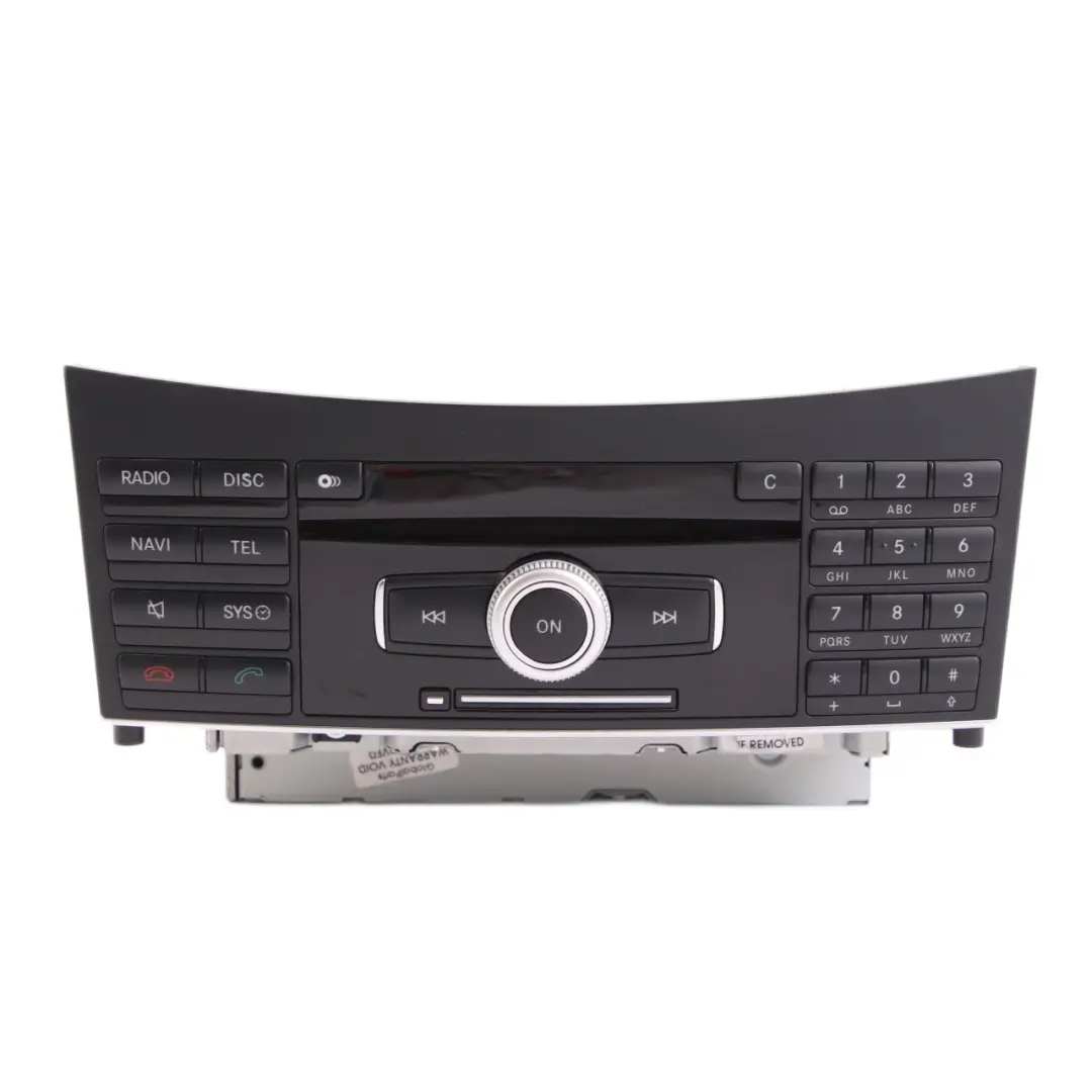 Mercedes W212 Radio Head Unit Comand Navi CD Player Unidad Control - SKU A2129008409 - Número de pieza A2129008409