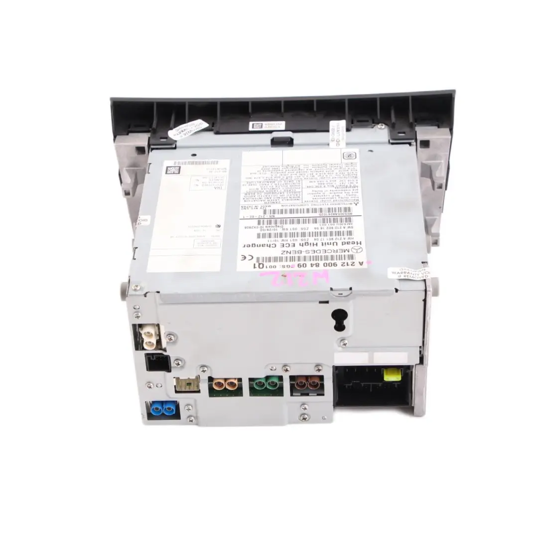 Radio Head Unit Mercedes W212 Comand Navi CD Player Control Unit to with Part number A2129008409 Radio Head Unit Mercedes W212 Comand Navi CD Player Control Unit - SKU A2129008409 - Part number A2129008409