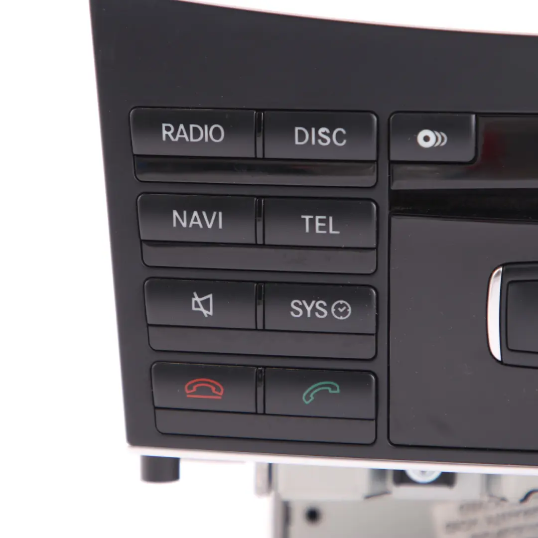 Radio Head Unit Mercedes W212 Comand Navi CD Player Control Unit to with Part number A2129008409 Radio Head Unit Mercedes W212 Comand Navi CD Player Control Unit - SKU A2129008409 - Part number A2129008409