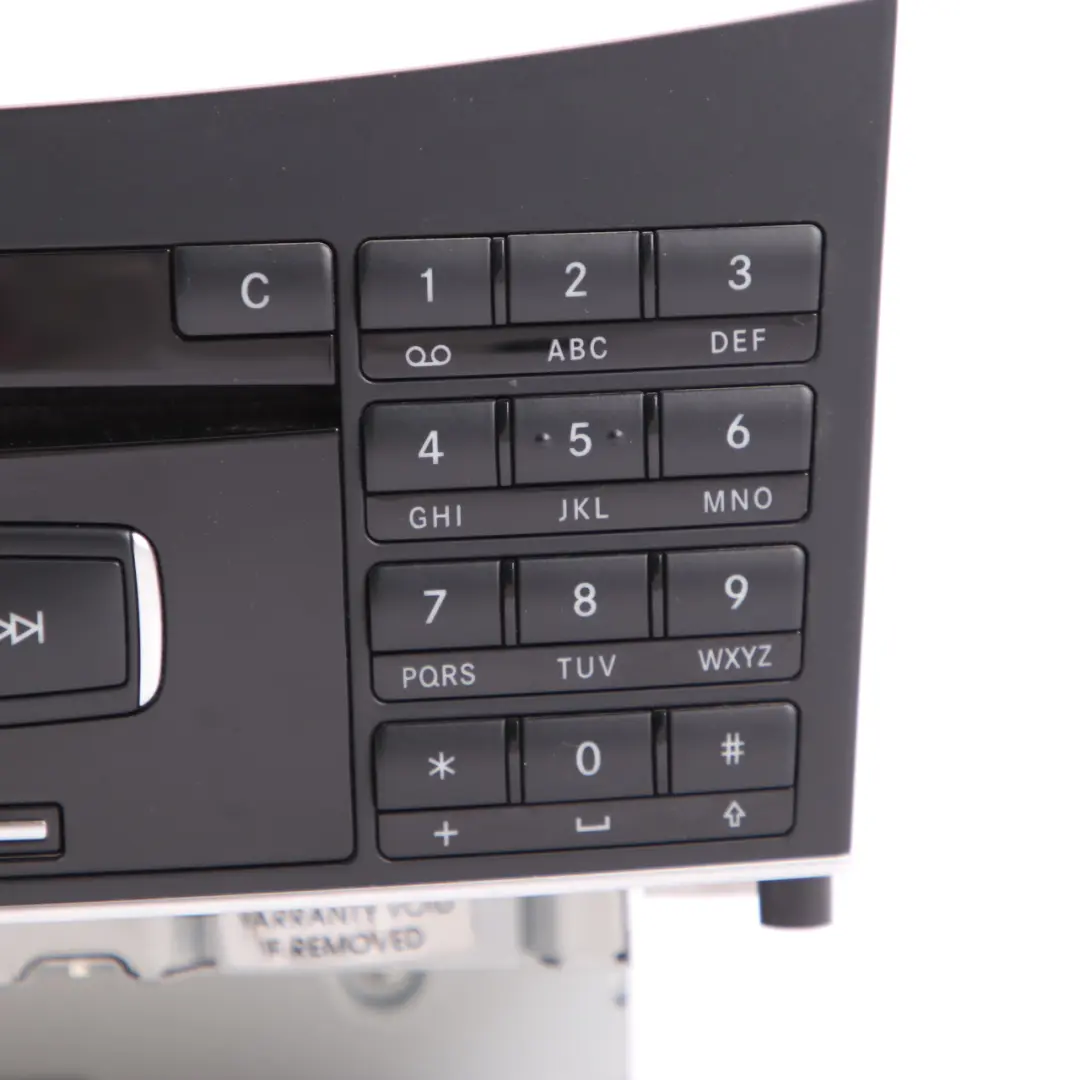 Radio Head Unit Mercedes W212 Comand Navi CD Player Control Unit to with Part number A2129008409 Radio Head Unit Mercedes W212 Comand Navi CD Player Control Unit - SKU A2129008409 - Part number A2129008409