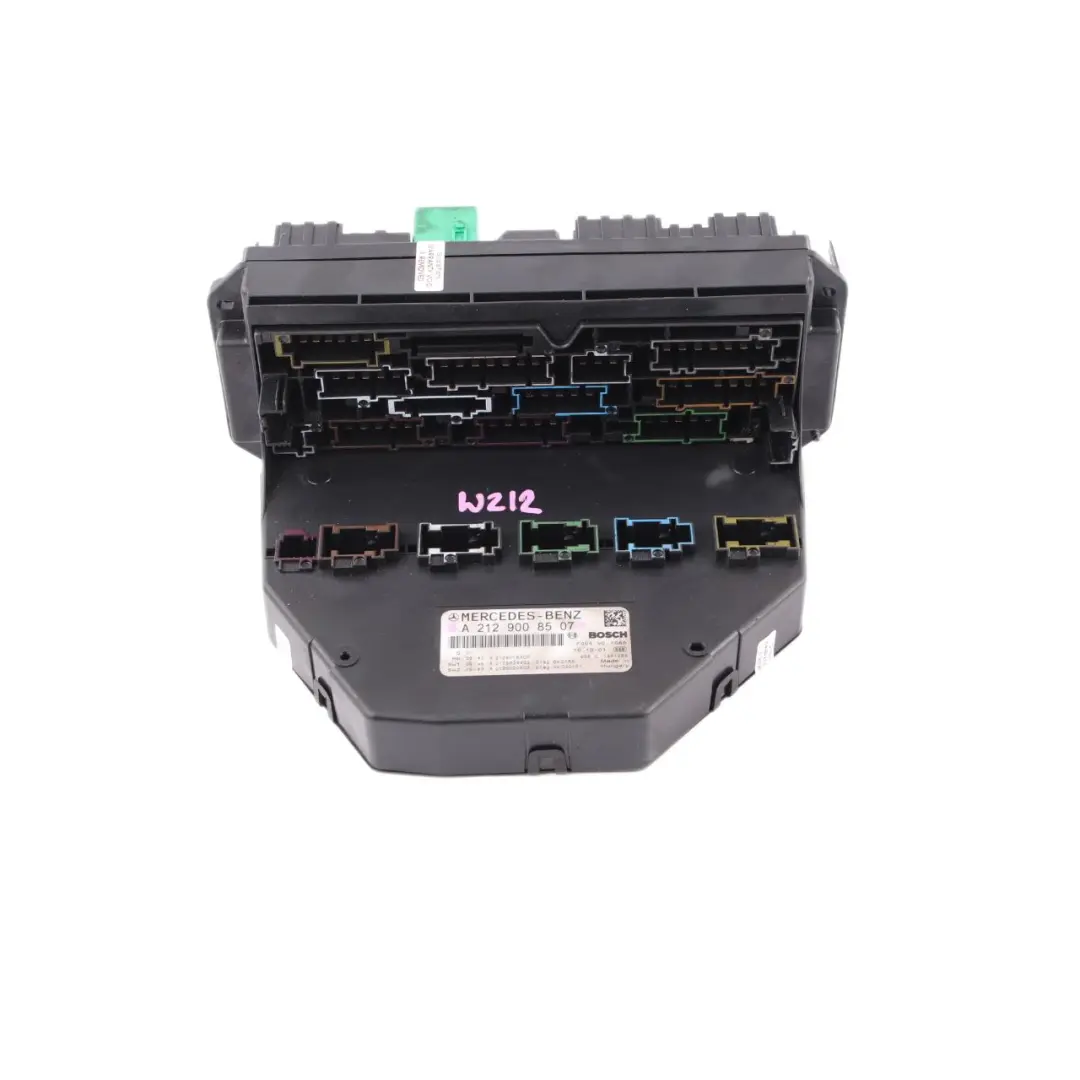 Scatola Fusibili Anteriore SAM Modulo Unità Controllo per Mercedes W212 con numero di parte A2129008507 Mercedes W212 Scatola Fusibili Anteriore SAM Modulo Unità Controllo - SKU A2129008507 - Numero di parte A2129008507