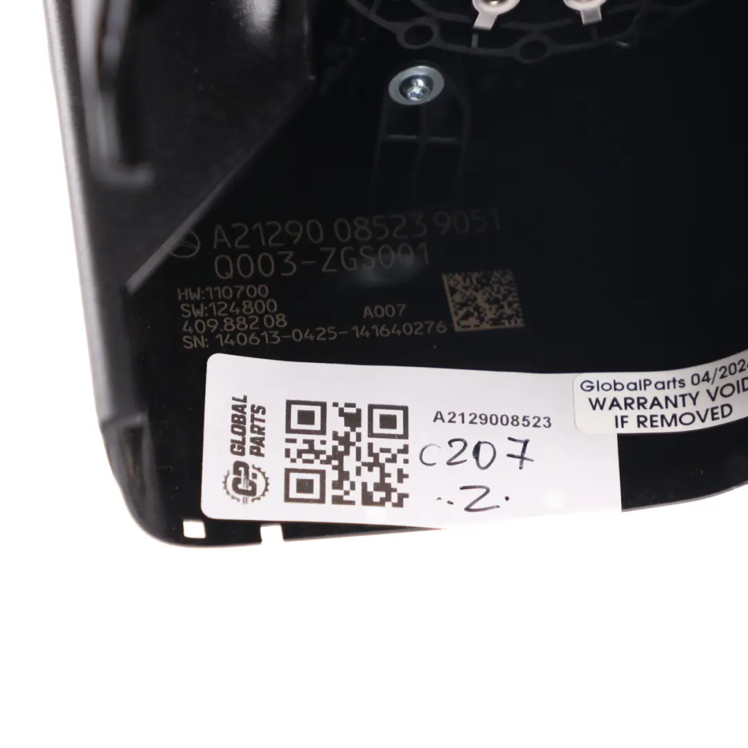 Columna de Dirección Interruptor Indicador Stalk para Mercedes C207 con número de pieza A2129008523 Mercedes C207 Columna de Dirección Interruptor Indicador Stalk - SKU A2129008523 - Número de pieza A2129008523