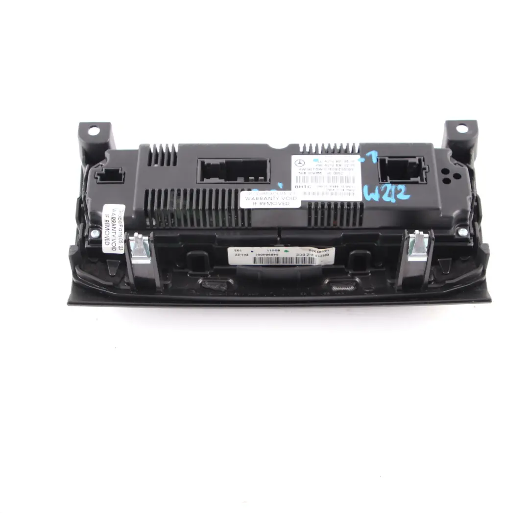 Unità condizionamento d'aria Pannello controllo clima per Mercedes W212 con numero di parte A2129008608 Mercedes W212 Unità condizionamento d'aria Pannello controllo clima - SKU A2129008608-1 - Numero di parte A2129008608