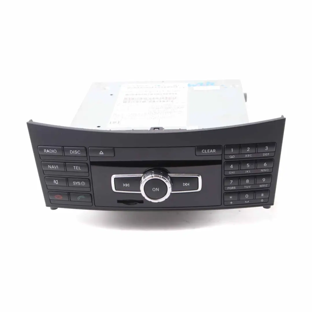  Radio Head Unit Mercedes W212 COMAND Navi CD DVD Player Navigation - SKU A2129008716 - Part number A2129008716