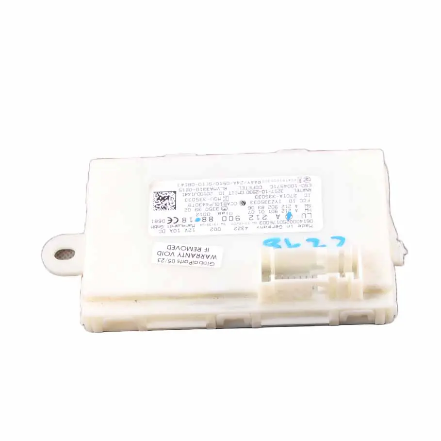  Keyless Go Modul Mercedes W207 W212 W218 ECU Türschlosssteuergerät - SKU A2129008818 - Teilenummer A2129008818