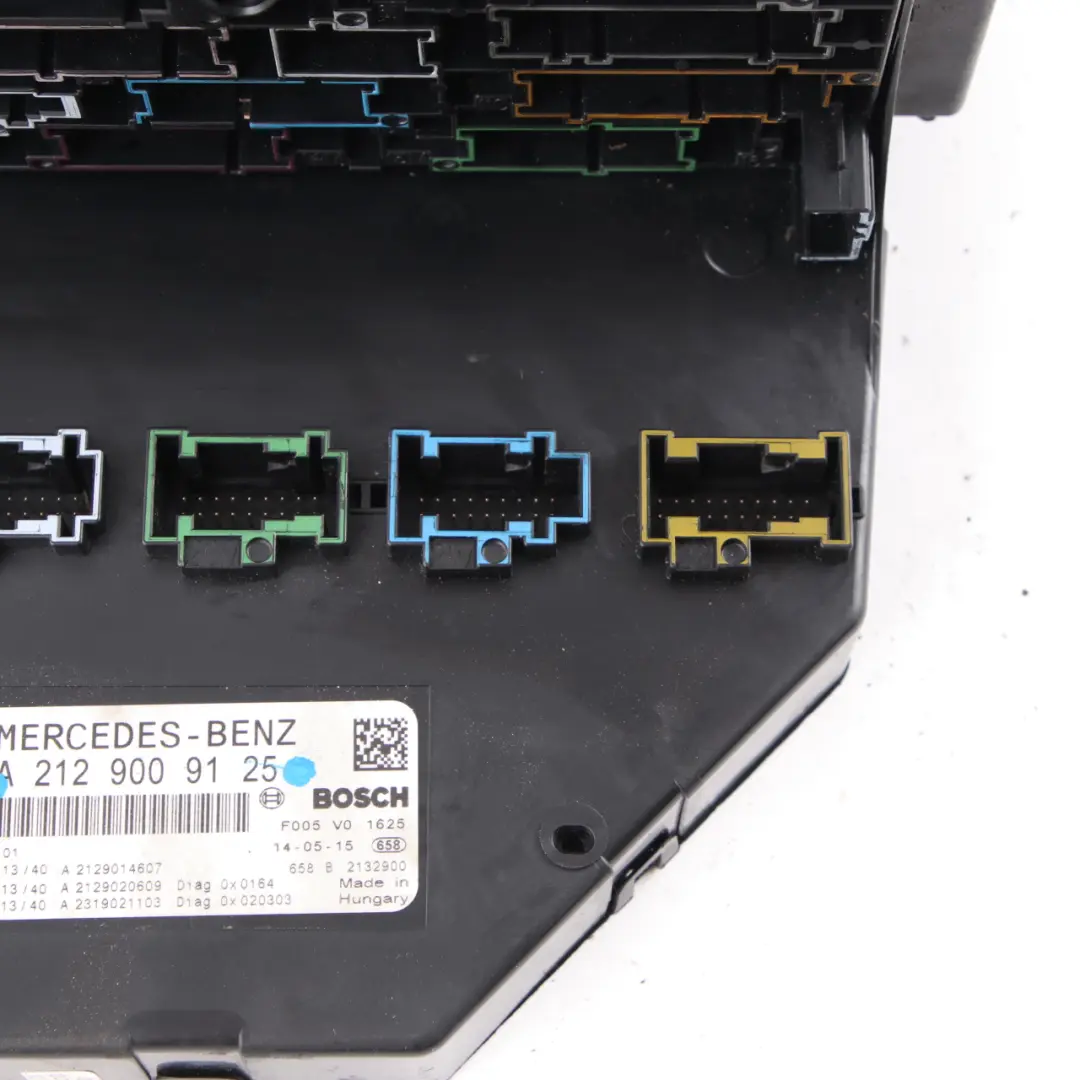 SAM Module Mercedes W212 CLS W218 Fuse Box Relay Control Unit to with Part number A2129009125 SAM Module Mercedes W212 CLS W218 Fuse Box Relay Control Unit - SKU A2129009125 - Part number A2129009125