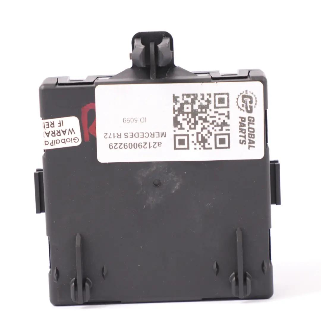 Mercedes-Benz R172 Modulo porta Unità di controllo anteriore destra A2128203785 per con numero di parte A2129009229 Mercedes-Benz R172 Modulo porta Unità di controllo anteriore destra A2128203785 - SKU A2129009229 - Numero di parte A2129009229