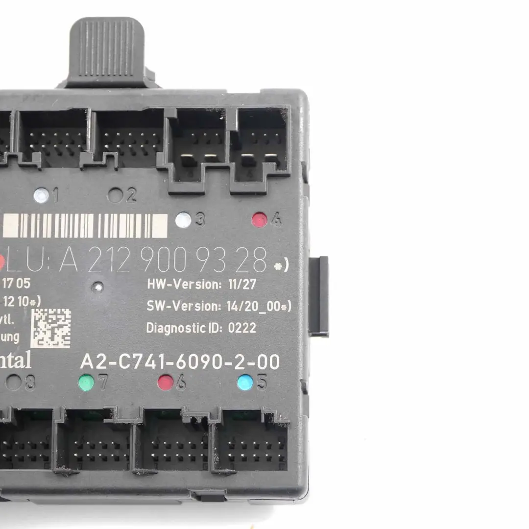 Türmodul Mercedes W204 W212 Vorne Rechts Steuergerät für mit Teilenummer A2129009328 Türmodul Mercedes W204 W212 Vorne Rechts Steuergerät - SKU A2129009328 - Teilenummer A2129009328