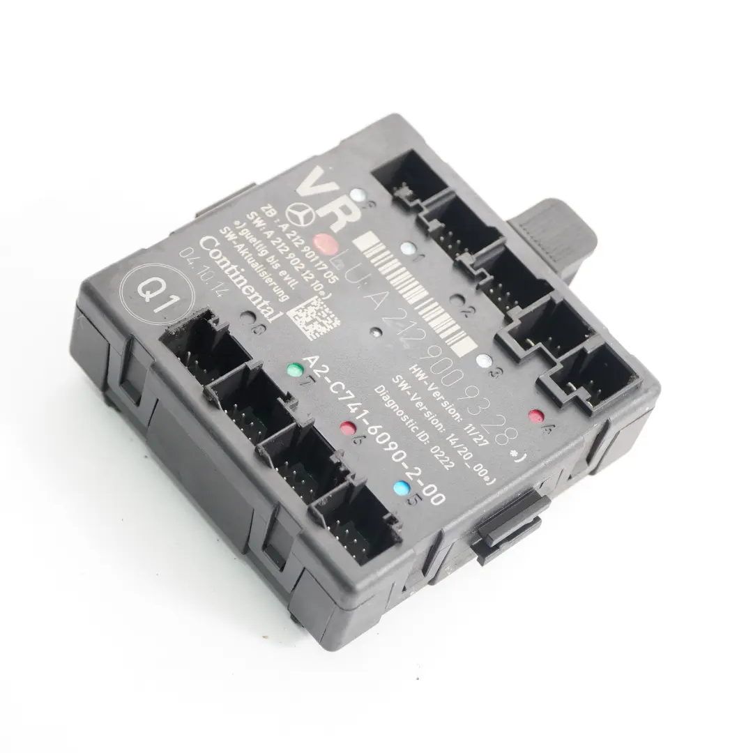  Modulo Puerta Mercedes W204 W212 Unidad Control Delantera Derecha - SKU A2129009328 - Número de pieza A2129009328