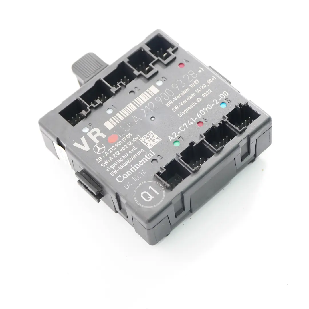  Modulo Puerta Mercedes W204 W212 Unidad Control Delantera Derecha - SKU A2129009328 - Número de pieza A2129009328