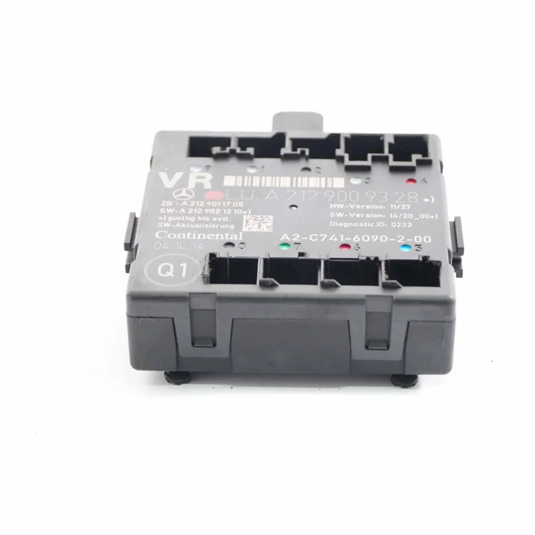  Door Module Mercedes W204 W212 Front Right O/S Control Unit - SKU A2129009328 - Part number A2129009328