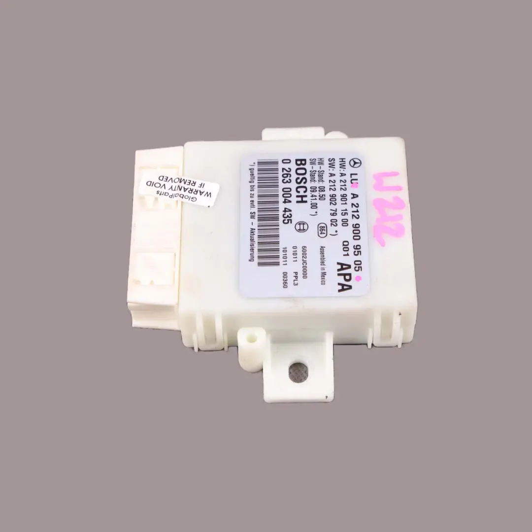 Mercedes W212 PDC Parking Distance Control Unit Module Sensor - SKU A2129002813 - Part number A2129009505