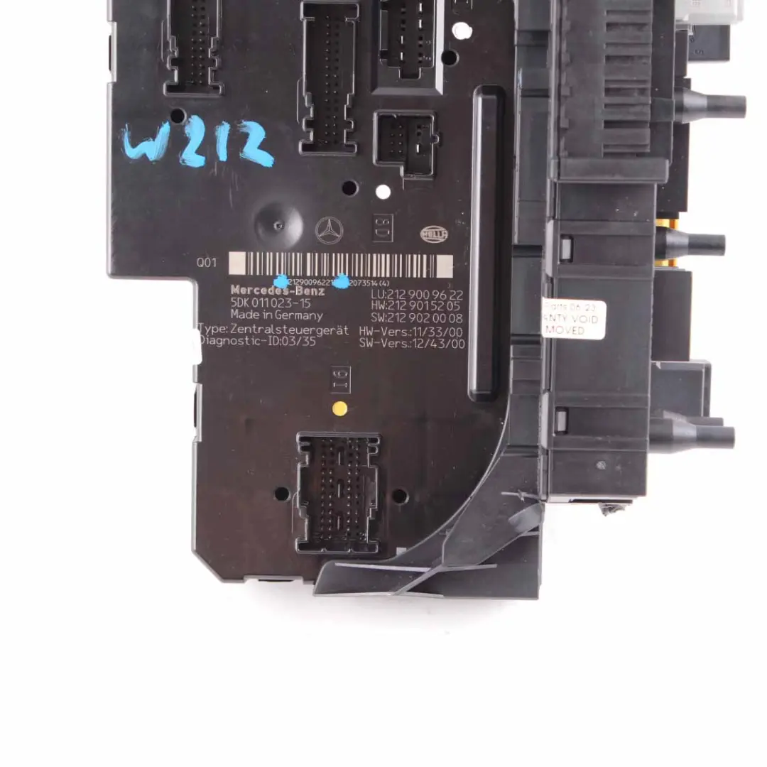 Mercedes W212 Fuse Box Relay Rear SAM Control Unit Module - SKU A2129009622 - Part number A2129009622