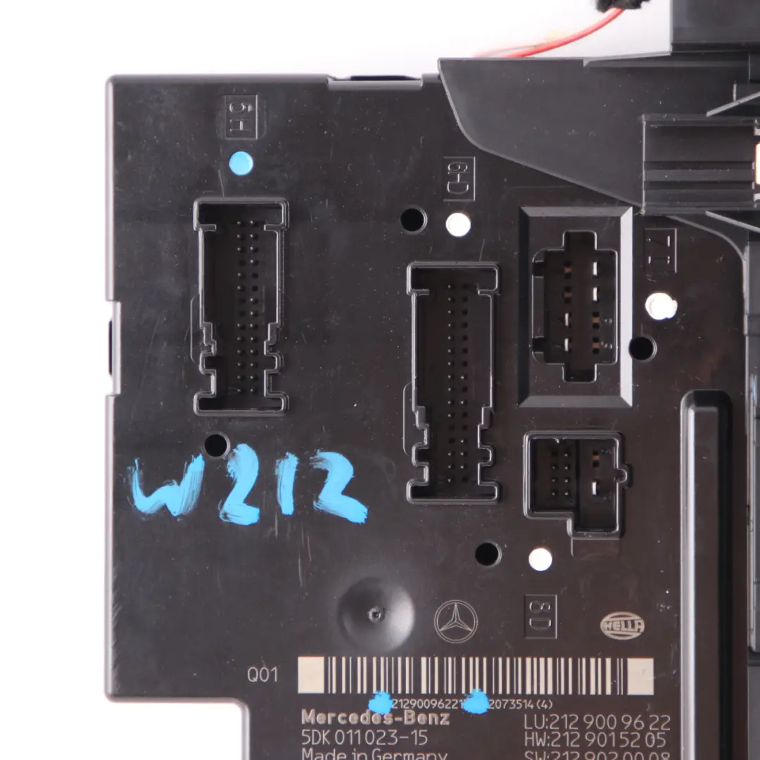 Skrzynka Bezpieczników Sterownik Moduł SAM do Mercedes W212 o numerze A2129009622 Mercedes W212 Skrzynka Bezpieczników Sterownik Moduł SAM - SKU A2129009622 - Numer Części A2129009622