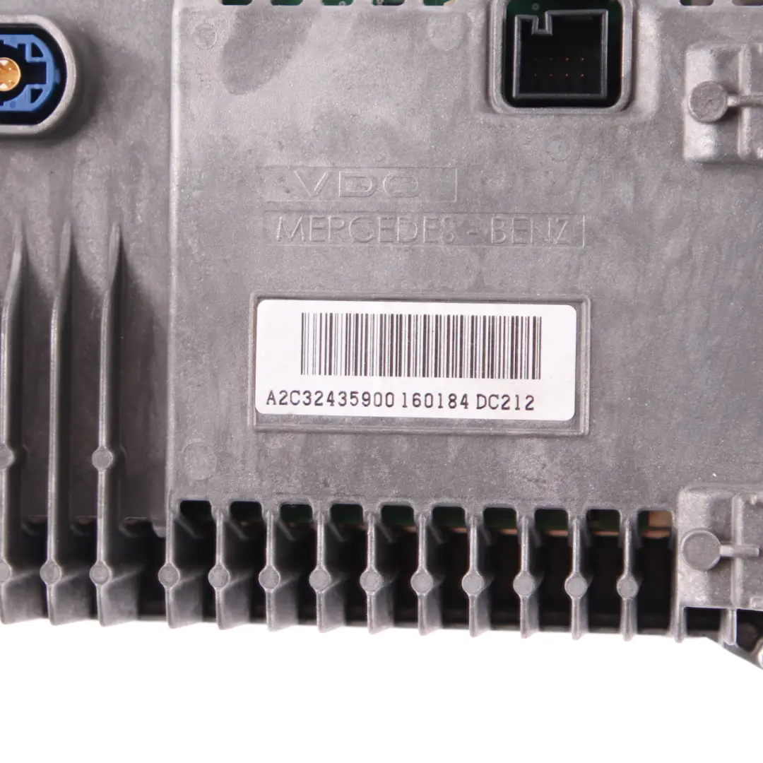 Display Screen Information Navigation Dashboard Mercedes W212 - SKU A2129014606 - Part number A2129014606