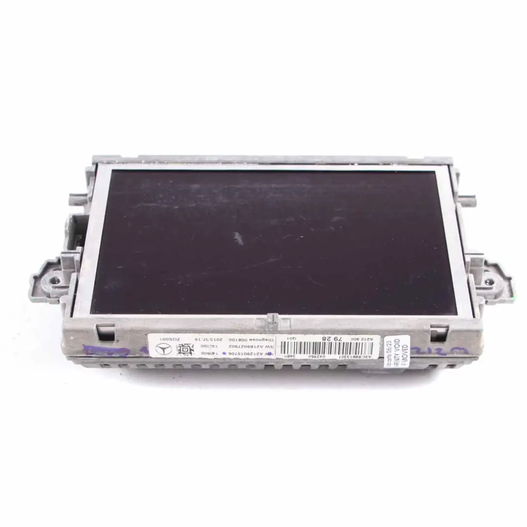 Mercedes W212 Display Screen Multifunction Navigation Dashboard - SKU A2129015706 - Part number A2129015706