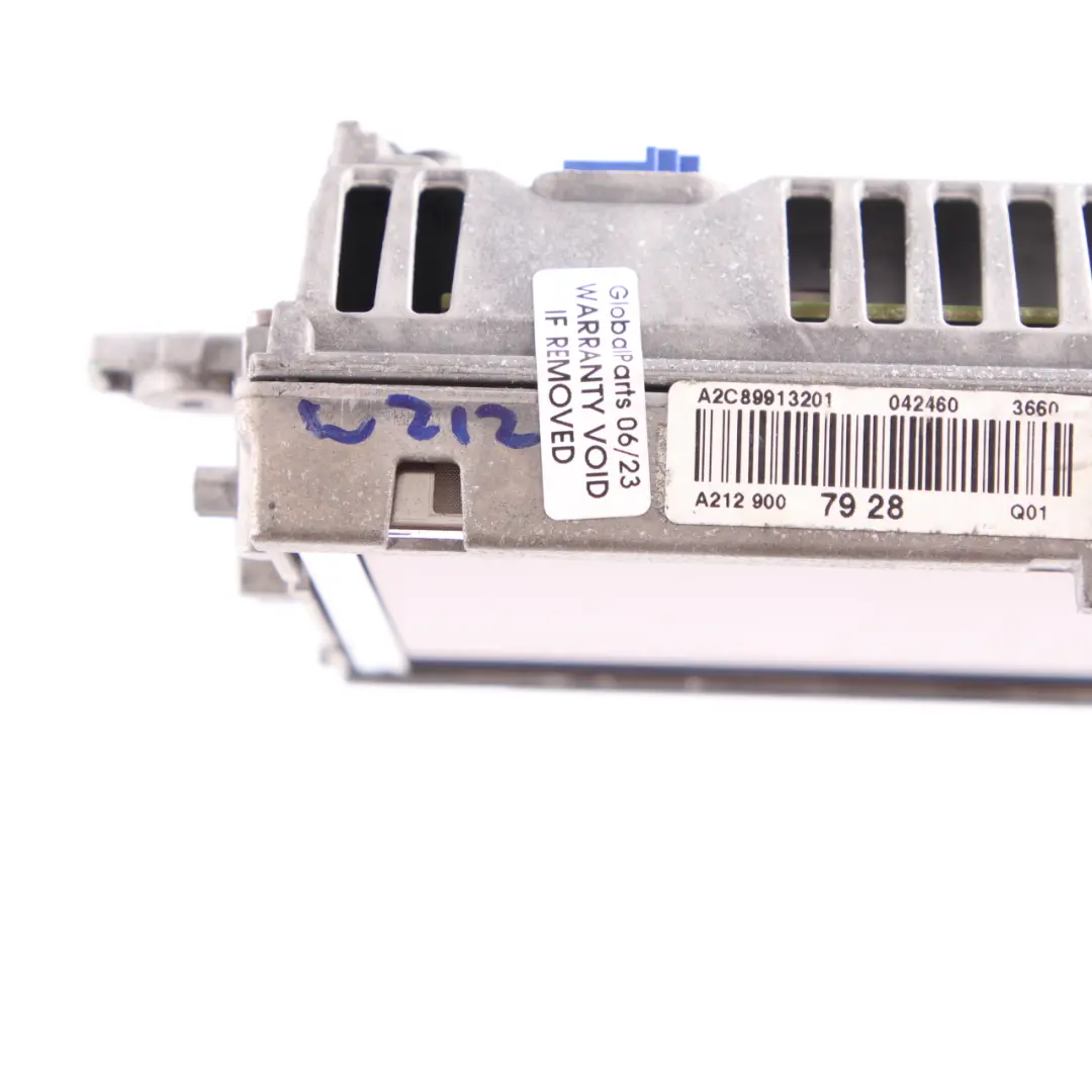 Mercedes W212 Pantalla Navegación Multifunción Salpicadero - SKU A2129015706 - Número de pieza A2129015706