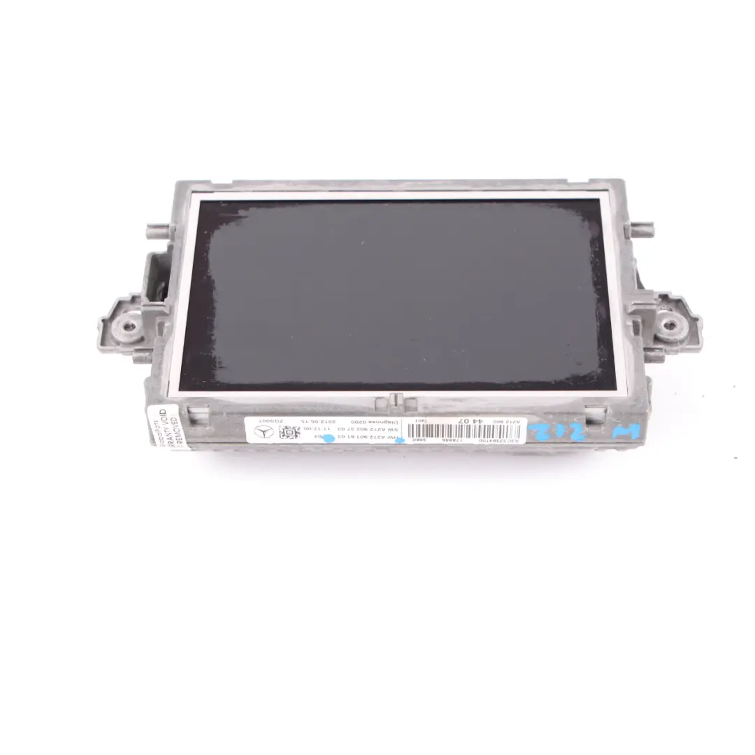  Display Screen Mercedes W204 W212 Information Navigation Dashboard A2129018103 - SKU A2129004407 - Part number A2129004407