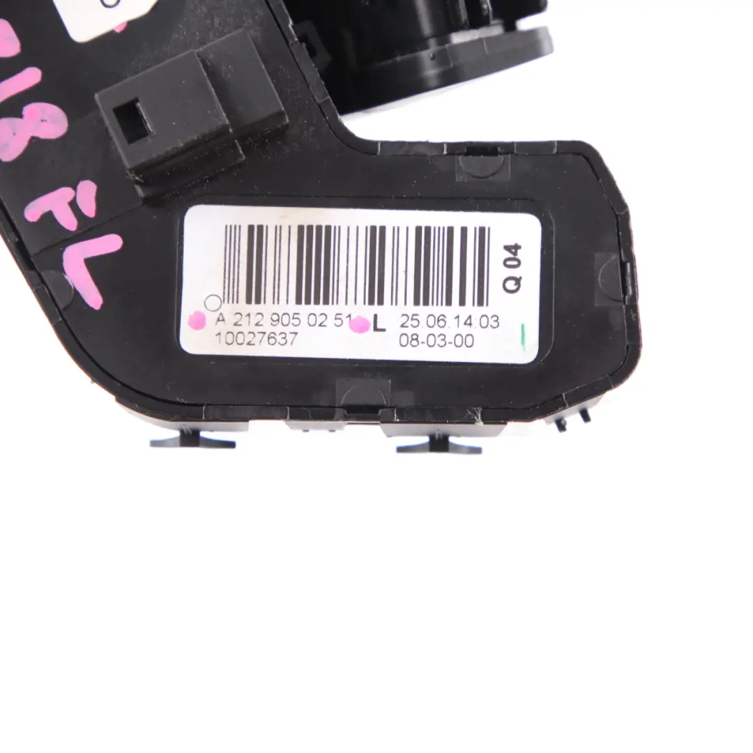 Seat Switch Mercedes W212 W218 Regulation Adjust Door Front Left N/S - SKU A2129050251 - Part number A2129050251