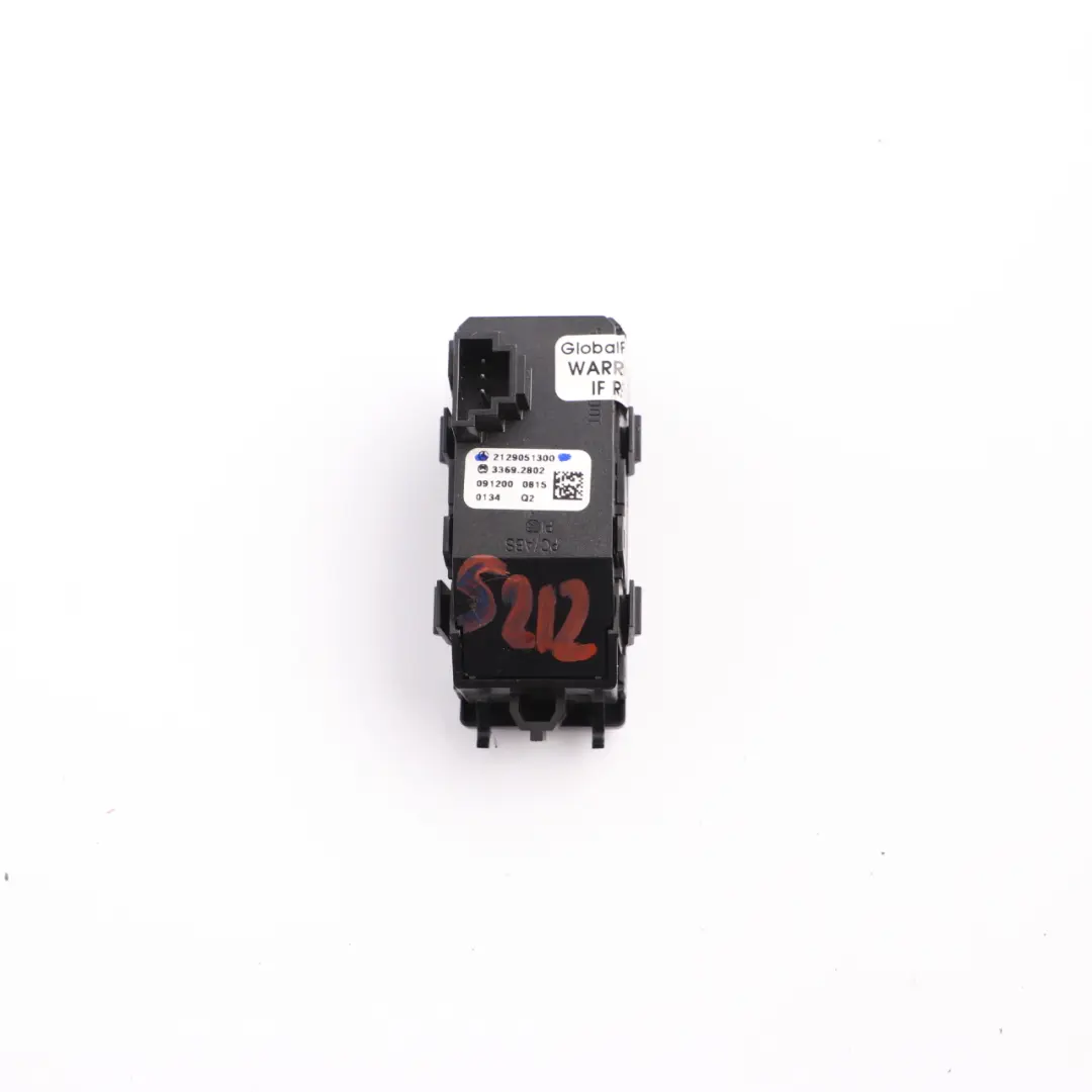 Mercedes S212 Hazard Warning Light ESP Switch Button Unit - SKU A2129051300 - Part number A2129051300